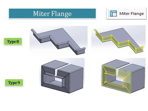 miter flange sheet metal solidworks|solidworks miter flange.